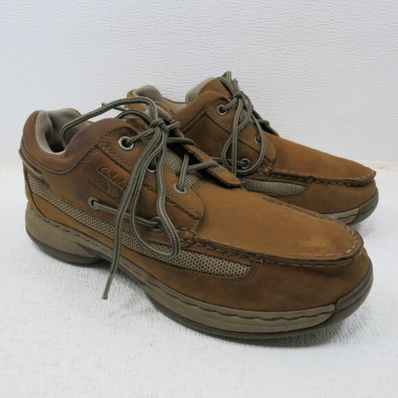 Cabela's Nubuck Leather Fabric Comfort Casual Shoe - Picture 7 of 7